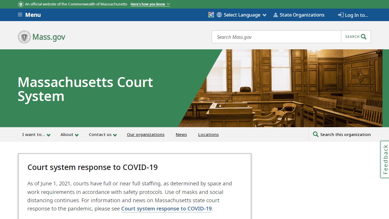 Massachusetts Court System | Mass.gov